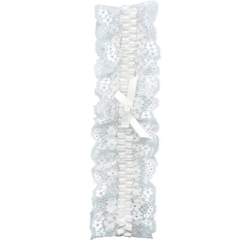 Lace Garter White O/S