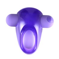 Casey Vibrating Erection Enhancer Ring Purple