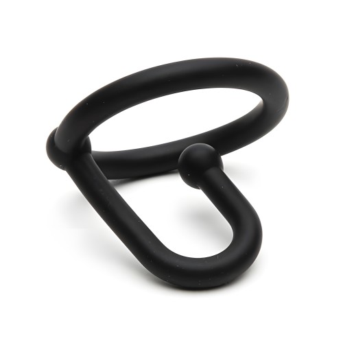 Sport F*cker Cum Stopper Negro - Anillo para el Glande