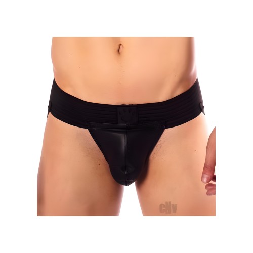 Prowler Red Hole Punch Jock Blk Lg