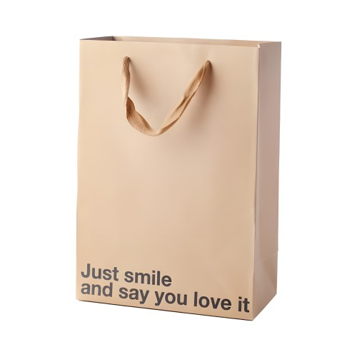 Bolsas de Regalo Sarcásticas Just Smile 3pk