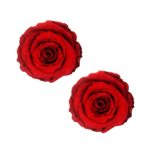 Neva Nude Pasties Red Rose