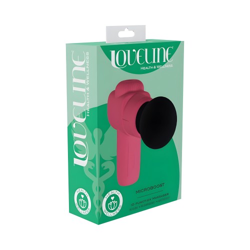 Shop LoveLine MicroBoost Massager Silicone Pink