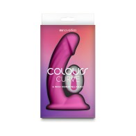 Dildo Vibrante Curvado de Colours