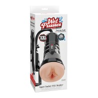 PDX Extreme Wet Pussies Super Sucker XXL Stroker - Light
