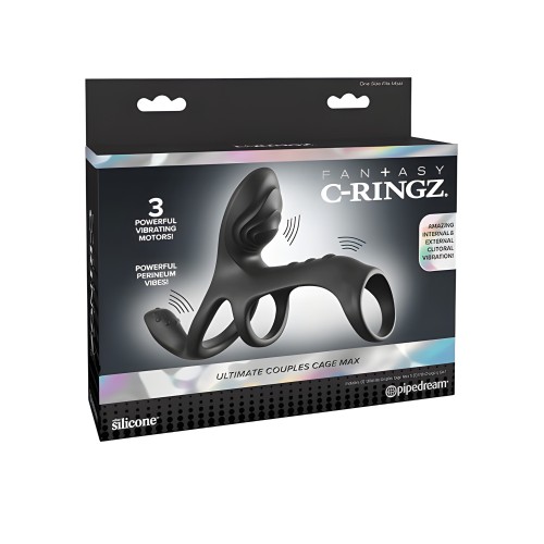 Fantasy C-Ringz Couples Cage Max