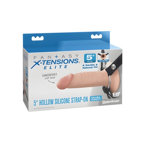 Fantasy X-Tensions Elite 5 Strap-On Hueco de Silicona - Claro