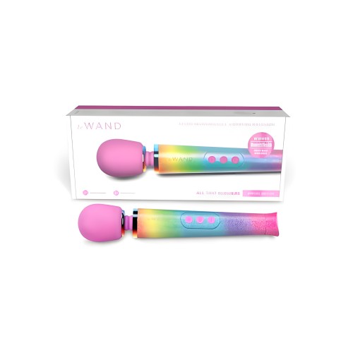 Le Wand Petite Rechargeable Vibrating Massager - Rainbow
