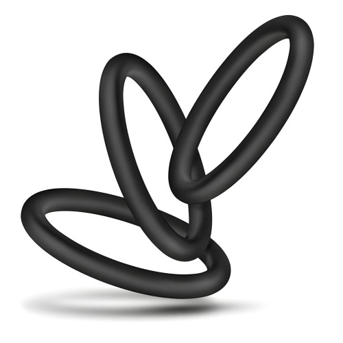 Anillos para el Pene de Silicona Performance VS3 Grande