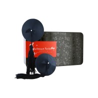 Burlesque Classic Tasseled Pasties - Black
