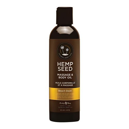 Earthly Body Massage & Body Oil - 8 Oz Beach Daze