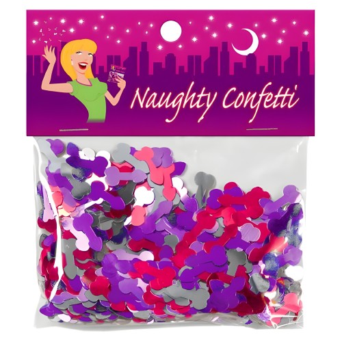 Naughty Confetti Penis Party Decor