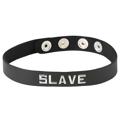 Spartacus Word Band Collar - Slave
