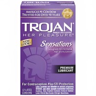 Condones Lubricados Trojan Her Pleasure