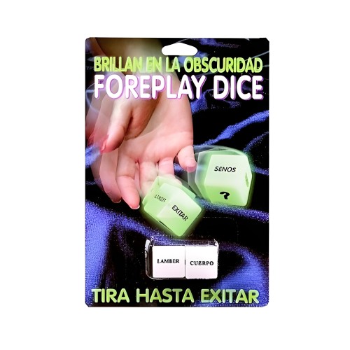 Glow In The Dark Erotic Dice Spanish Version