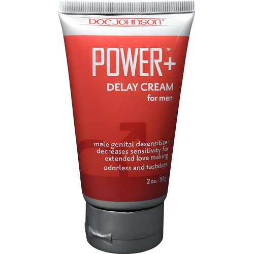 Crema Power + Delay para Hombres