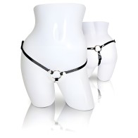 Bare As You Dare Strap-On Harness - Flexible Fun