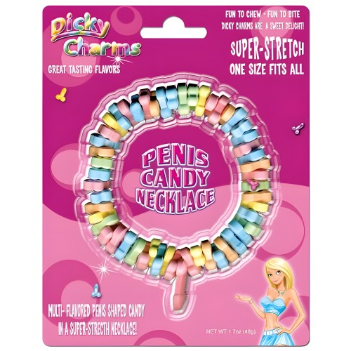 Dicky Charms Penis Candy Necklace One Size