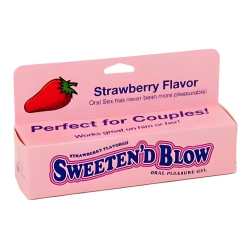 Gel Oral Sweeten'd Blow Sabor Fresa - Mejora el Placer Oral