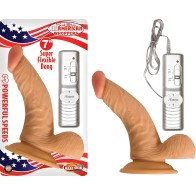 Dildo Vibrante American Whopper 7in