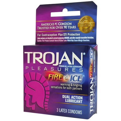 Condones Trojan Fire & Ice
