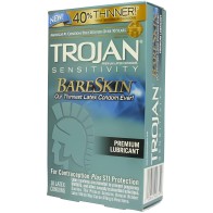 Condones Lubricados Trojan Bare Skin (10)