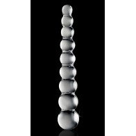 Icicles No 2 Glass Anal Beads Clear