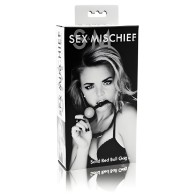 Sportsheets Sex And Mischief Solid Red Ball Gag O/S