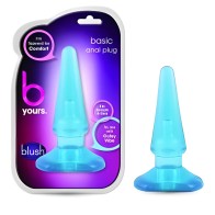 Blush Sassy Anal Plug - 3.25 Insertable Length