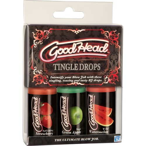 Goodhead Gotas de Cosquilleo 3 Paquete