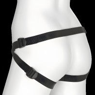 Arnés Luxe Vac-U-Lock - Negro