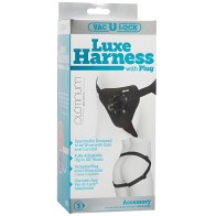 Arnés Luxe Vac-U-Lock - Negro