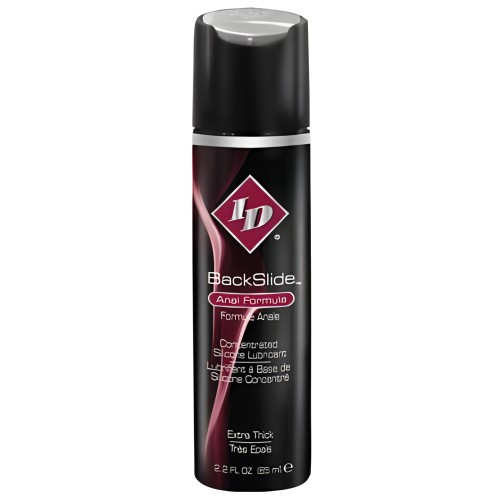 Id Backslide Silicone Anal Lubricant 2.2oz