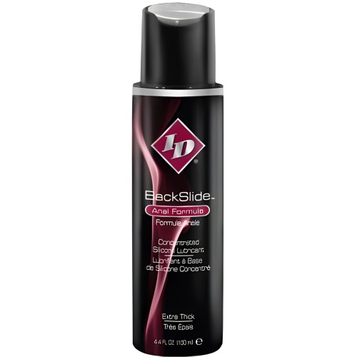 Id Backslide Silicone Anal Lubricant - 4.4oz