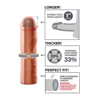 Fantasy X-tensions Perfect 1 inch Extension Beige