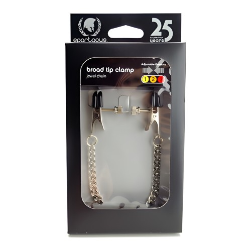 Classic Adjustable Nipple Clamps Rubber Tipped