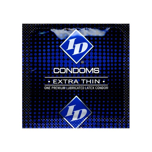 Condones ID Extra Finos - Caja de 3