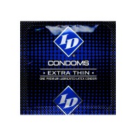Condones ID Extra Finos - Caja de 3