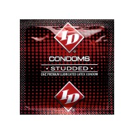 Condones de Latex ID Studded