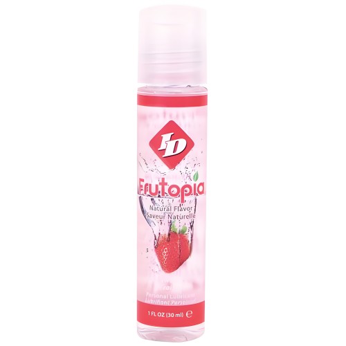 Lubricante con Sabor a Fresa Id Frutopia - 1 Fl Oz
