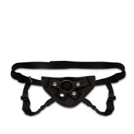 Lux Fetish Neoprene Strap On Harness - Adjustable Comfort