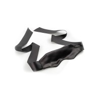 Antifaz de Satén Negro Fetish Fantasy