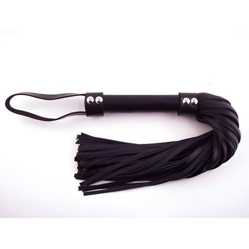 Flogger Corto de Cuero Rouge - Esenciales del BDSM
