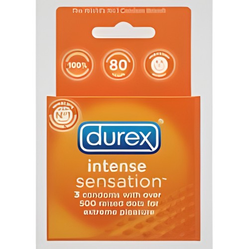 Durex Intense Sensation Condoms 3 Pack