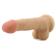 Dildo Beige Au Natural 7 Pulgadas Sam
