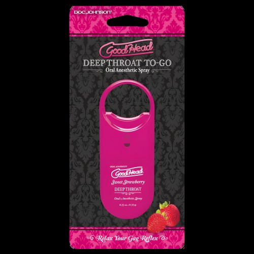 Goodhead Deep Throat Spray | Strawberry Flavor