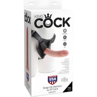 Arnés King Cock con Dildo de 8 Pulgadas