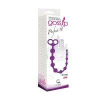 Perlas Anales de Silicona Perfect 10