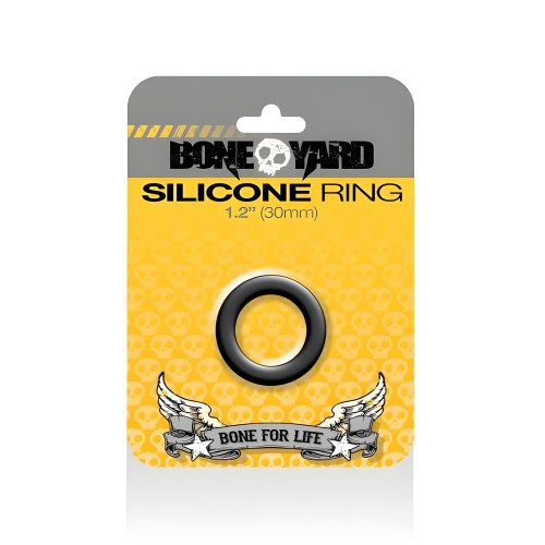 Anillo de Silicona Boneyard 1.2 pulgadas Negro