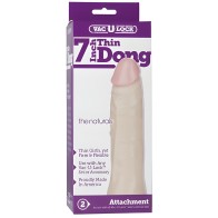 Dong Delgado de 7" Vac-U-Lock - Beige